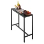 udendørs barbord, 100 x 37,5 cm gårdhave barbord, vandtæt top