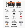 Diesel Heater, 5-8KW, DC 12V/24V, All in One Portable Diesel Air Heater with Remote Control and LCD Screen, Fast Heating Low Noi