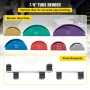Copper Pipe Bender, 7 Colorful Dies 1/4-7/8 inch 90 Degrees Forward and Reverse Bending, 6-22 mm for Copper & Aluminum Tubes wit