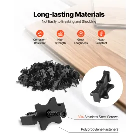 500 STK Hidden Deck Fasteners til Composite Decking Board