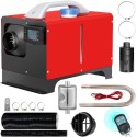 NEW Diesel Air Heater, 5KW 12V Parking Heater, Mini Truck Heater, Single Outlet Hole, with Black LCD, Remote Control, Fast