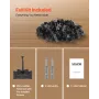 250 STK Hidden Deck Fasteners til Composite Decking Board