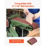 Sanding Belts, 202mm x 485mm Belt Sander Sanding Belts, 12PCS 80 Grit Aluminum Oxide for Woodworking, Steel, Aluminum, Non-Ferro