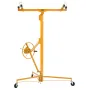 4877 mm Drywall Lift, Heavy-Duty 68 kg Sheetrock Hoist with Adjustable Telescoping Arm, Lockable Wheels, Drywall Lifter Panel Ja