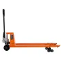 Pallet Jack, 3T Load Capacity, Manual Pallet Truck with 122L x 68.6W cm Forks for Material Handling, 85-180 mm Fork Lift Height 
