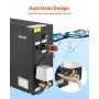 Steam Generator, 7.5 kW Steam Shower System with Controller for Home Sauna Bath Spa, Commercial Auto Drain Kit with Overheat, Dr