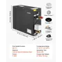 Steam Generator, 7.5 kW Steam Shower System with Controller for Home Sauna Bath Spa, Commercial Auto Drain Kit with Overheat, Dr