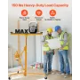 3353 mm Gipspladeløft, Heavy Duty 68 kg Sheetrock-hejs med