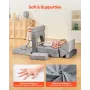 modulær børnelegesofa, sektionssofa til småbørn med armlæn, 28D