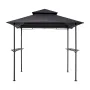 Grillpavillon, 2,43 x 1,5 m udendørs grillpavillon med