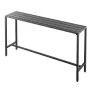 udendørs barbord, 160 x 37,5 cm gårdhave barbord, vandtæt top &