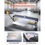 Box and Pan Brake, 1270 mm Sheet Metal Bending Brake,16-Gauge Mild Steel Capacity, 0-135 Degree Adjustable, Metal Bender Machine
