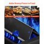 Flavorizer Bars and Heat Deflectors, 44cm Grill Replacement Part, for Weber Genesis ll 310 315 335 340, E/S 325s, ES/SX 325s, E/