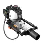 37.77cc Gas-Powered T Post Driver, 4-Stroke Engine Gasoline Fence Piling Pounder, with 2 Post Driving Head(55/70 mm) , 1000W Por