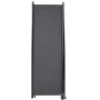 Room divider 4-panel foldning privatlivsskærm 88.2 "x11.8"