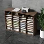 Literature Organizers, 36 Compartments Office Mailbox with Adjustable Shelves, Wood Literature Sorter 39.3x12x26.8 inches for Of