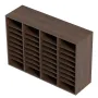 Literature Organizers, 36 Compartments Office Mailbox with Adjustable Shelves, Wood Literature Sorter 39.3x12x26.8 inches for Of