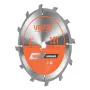 Dado Blade Set, 203 mm Diameter, 12 Sharp Alloy Teeth, 15.875 mm Arbor, Fine Finish, Stacking Dado Blades with Chippers and Shim