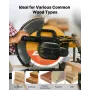 Circular Saw Blade, 254 mm Diameter, 50 Sharp Alloy Teeth, 15.875 mm Arbor, Fine Finish, Wood Cutting Blade for Circular Saw, wi