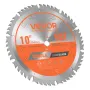 Circular Saw Blade, 254 mm Diameter, 50 Sharp Alloy Teeth, 15.875 mm Arbor, Fine Finish, Wood Cutting Blade for Circular Saw, wi