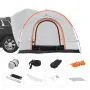 SUV Camping Tent, 8'-8' SUV Tent Attachment for Camping with Rain Layer and Carry Bag, Waterproof PU2000mm Double Layer Truck Te