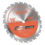 VEVOR Circular Saw Blade, 254 mm Diameter, 24 Sharp Alloy Teeth, 15.875 mm Arbor, Fine Finish, Wood Cutting Blade for Circular S