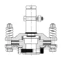 Slip Clutch, 1 3/8” PTO Slip Clutch, Smooth Round Ends PTO Friction Clutch, Carburized Steel Tractor Slip Clutch, Adjustable Rot