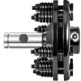 Slip Clutch, 1 3/8” PTO Slip Clutch, Smooth Round Ends PTO Friction Clutch, Carburized Steel Tractor Slip Clutch, Adjustable Rot