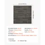 Carpet Tiles Reusable 610x610 mm, 24 PCS Modular Carpet Square