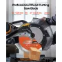VEVOR Circular Saw Blade, 305 mm Diameter, 80 Sharp Alloy Teeth, 25.4 mm Arbor, Fine Finish, Wood Cutting Blade for Circular Saw