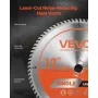 Circular Saw Blade, 305 mm Diameter, 80 Sharp Alloy Teeth, 25.4 mm Arbor, Fine Finish, Wood Cutting Blade for Circular Saw, with