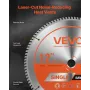 VEVOR Circular Saw Blade, 305 mm Diameter, 100 Sharp Alloy Teeth, 25.4 mm Arbor, Fine Finish, Aluminum Cutting Blade for Circula