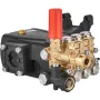 Pressure Washer Pump, 25.4 mm Shaft Horizontal Triplex Plunger, 4400 PSI, 4 GPM, Replacement Power Washer Pumps Kit, Parts Washe