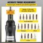 VEVOR 1/4" Drive Torque Screwdriver Wrench Set, 10-50 in-lbs Torque Adjustment Range, Torque Range Accurate to ±5%, 5 in-lb Incr