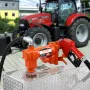 Fuel Transfer Pump, 12V DC 20 GPM 1/4 HP, Gasoline Extractor Pump with Automatic Nozzle, Discharge Hose & Suction Pipe for Gasol