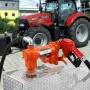 Fuel Transfer Pump, 12V DC 16 GPM 1/4 HP, Gasoline Extractor Pump with Automatic Nozzle, Discharge Hose & Suction Pipe for Gasol