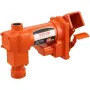 Fuel Transfer Pump, 12V DC 16 GPM 1/4 HP, Gasoline Extractor Pump with Automatic Nozzle, Discharge Hose & Suction Pipe for Gasol