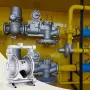 luftdrevet dobbeltmembranpumpe, 44GPM, Max 115PSI luftspildolie