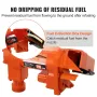 Brændstofoverførselspumpe, 12V DC 20 GPM 1/4 HK, High Flow