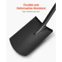 Square Shovel, 122 cm Heavy-Duty Flat Shovel, Transfer Shovels with Alloy Steel Blade and Non-Slip D-Handle, Detachable and Easy