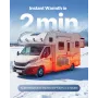Dieselvarmer, 12-24V 5-8KW, alt-i-én bærbar dieselluftvarmer
