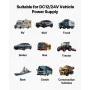 Dieselvarmer, 12-24V 5-8KW, alt-i-én bærbar dieselluftvarmer