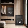VEVOR 1.2 Cubic Feet Drop Safe, Large Capacity Front Drop Slot Safe Box with Digital Keypad, Heavy Duty 2 Tiers Cash Depository 