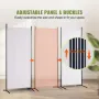 Roomdelere, 6,1 ft Rumdelere og foldning af privatlivskærme