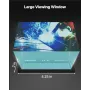 Auto Darkening Welding Lens 108 x 51 mm, Shade 10 True Color Welding Lens with Dual Arc Sensors, Compatible with Most Welding He