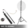 24â €  Farvepræmiehjulstativ Floor Stand Color Prize Wheel 14