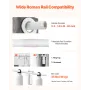 Automatic Curtain Opener, APP and Remote Control, Hub Included, Electric Smart Curtain Opener Compatible with Alexa and Google H