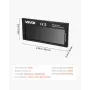 Auto Darkening Welding Lens 108 x 51 mm, Shade 9 True Color Welding Lens with Dual Arc Sensors, Compatible with Most Welding Hel