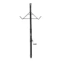 Truck Hitch Game Hoist, 300 lbs Load Capacity, Hunting Deer Hoist with 2-inch Receiver, 360-Degree Swivel Shaft & Adjustable Hei