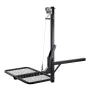 Hitch Deer Hoist with Lifting System Platform, 300 lbs Load Capacity, Game Hoist Winch Lift with 2-inch Receiver, 360-Degree Swi